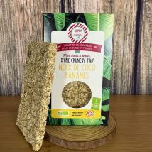 Happy Crackers - Pack De 2 Tabs' Bananes Noix De Coco Bio Pour Chevaux Happy Crackers