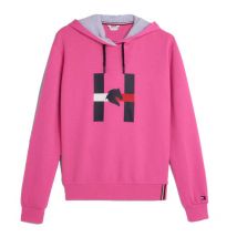 Tommy Hilfiger Equestrian - SWEATSHIRT SPORT GRAPHIC TOMMY HILFIGER EQUESTRIAN Rose;taille
