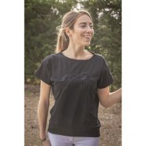 Pénélope - T-SHIRT POPPY STRASS PÉNÉLOPE Gris;taille