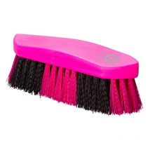 Imperial Riding - Brosse Bicolore À Poils Courts Dandy Imperial Riding Noir / Rose