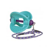 Bizzy Horse - Support Bizzy Ball Pour Pierre À Lécher Bizzy Lick Bizzy Horse Bleu