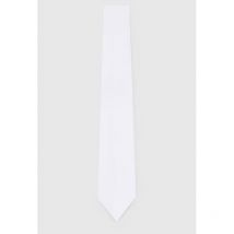 Hugo Boss - Cravate Classique Hugo Boss Blanc