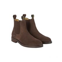 Le Chameau - BOTTINES CHELSEA SUEDE HOMME LE CHAMEAU Marron Foncé;pointure