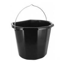 Hippo-Tonic - Seau À Bords Plats 20l Hippotonic Noir