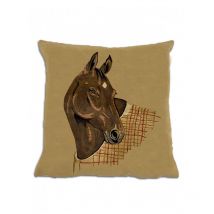 Lovergreen - Coussin Tête De Cheval Alezan Lovergreen