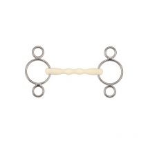 Happy mouth bit - Mors Pessoa 3 Anneaux Droit Mullen Happy Mouth - Taille 125