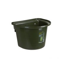 Kerbl - Seau-Mangeoire De Porte Avec Crochet 12l Kerbl Vert Foncé