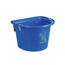 Kerbl - Seau-Mangeoire De Porte Avec Crochet Et Anse 12l Kerbl Bleu