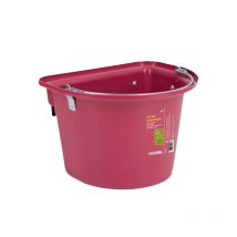Kerbl - Seau-Mangeoire De Porte Avec Crochet Et Anse 12l Kerbl Rose