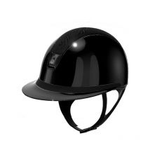 Samshield - Casque Miss Shield Shadowmatt 2.0 Embroidery Samshield (Mousse Obligatoire Vendue Séparément) Noir;Taille de coque