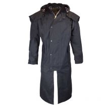 Walker & Hawkes - Manteau Ciré Stockman Walker & Hawkes