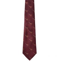 Dubarry - Cravate En Soie Madden Dubarry Merlot