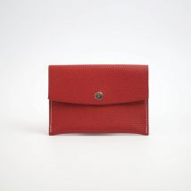 Pravins - Pochette En Cuir Pravins Rouge