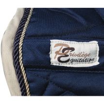 Privilège Équitation - Tapis Palm Beach Privilège Équitation Marine / Beige