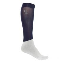 Kingsland Equestrian - Chaussettes Classic Unisex Show Socks Kingsland (X3 Pairs) Marine