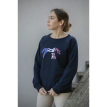 Ekkia - SWEAT CHLOÉ JUNIOR PÉNÉLOPE Marine;taille