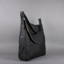 Antarès - Sac Besace En Cuir Milano Antarès Noir