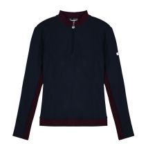 Harcour - POLO TECHNIQUE PEPITA WINTER 22 HARCOUR Violet;taille
