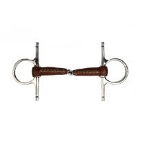 Metalab - Mors À Aiguilles Pinchless Gainé Cuir 20mm Metalab - Taille 125