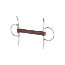 Beris - Mors À Aiguilles Recouvert De Cuir Beris Canon Soft - Taille 140