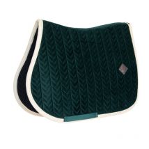 Kentucky - Tapis De Selle Velvet Contrast Jumping Kentucky Vert Sapin