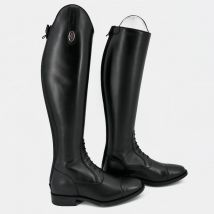 De Niro Boot Co - Bottes Tricolore Smooth Noir Medium Courtes Semelle Caoutchouc De Niro - Taille XXXS;pointure