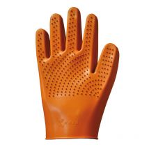 kris - Gant De Pansage À Picots Kris Orange