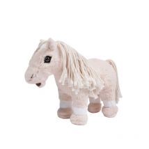 HKM - Peluche Cuddle Pony Hkm Marron clair