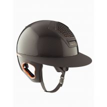 Freejump - Casque Voronoï Carbone Avec Protection Temporale Black Matte Visière Longue Freejump (Vendu Sans La Mousse)