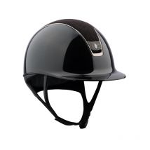 Samshield - Casque Shadowglossy 2.0 Alcantara Crystal Fabric Samshield (vendu Sans La Mousse) - Noir;Taille de coque