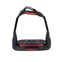 FreeJump - Etriers Air's Full Black Oeillet Orienté Freejump Rouge;Type de plancher