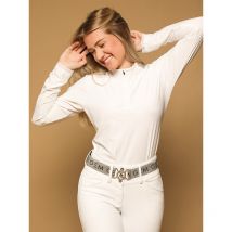 GEM - POLO MANCHES LONGUES TINDER GEM Blanc;taille