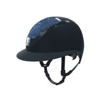 Kask - Casque Star Lady Chrome Swarovski Midnight Kask (Vendu Sans La Mousse)