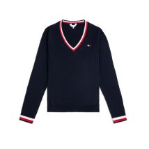 Tommy Hilfiger Equestrian - Pull Col En V Indiana Hiver 2024 Tommy Hilfiger Equestrian