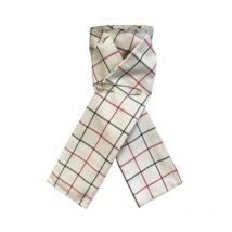 Nature Horse - Cravate De Vénerie À Carreaux Red / Black Check