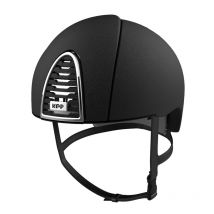 Kep Italia - Casque Cromo 2.0 Jockey Texturé Kep (Vendu Sans La Mousse) Noir;Taille de coque