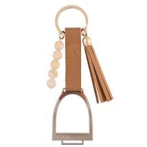 HV Polo - Porte-Clés Étriers Hv Polo Leather