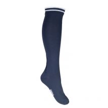HKM - Chaussettes Lurex Hkm Marine