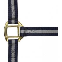 Norton - LICOL NYLON DOUBLÉ CUIR Marine / Gris;taille