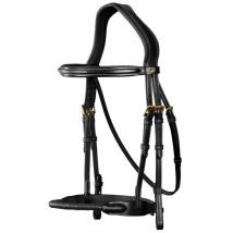 Dy'on - Bridon Muserolle Corde Recouverte De Cuir "D Collection" Dy'on