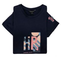 Horse Pilot - T-SHIRT TEAM SHIRT ANNIVERSARY FEMME HORSE PILOT Marine;taille