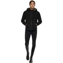 Cavalleria Toscana - VESTE SOFTSHELL HOOD PERFORMANCE HOMME CAVALLERIA TOSCANA Noir;taille