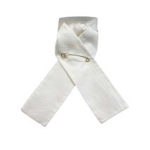 Nature Horse - Cravate De Vénerie En Coton Blanc