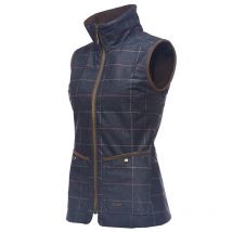 Nature Horse - Gilet En Tweed Imprimé Pour Femmes Perth Baleno