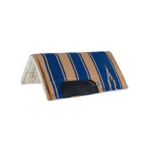 Burioni Manifatture - Tapis De Selle Western Navajo Burioni Bleu / beige
