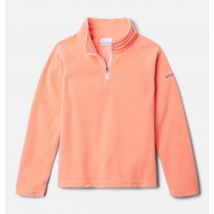 Columbia - Glacial Fleece Quarter Zip Pullover für Mädchen - Hot Coral Größe S (8 jahre)