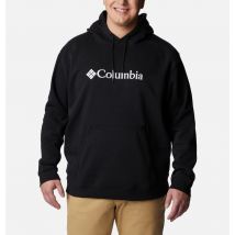 Columbia - CSC Basic Logo II Hoodie für Männer– in Übergrößen - Schwarz, Weiß CSC BranATd Größe 3X