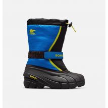 Sorel - Children Flurry Snow Boot - Black, Super Blue Size 36 EU - Unisex