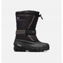 Sorel - Children Flurry Snow Boot - Black, City Grey Size 32 EU - Unisex