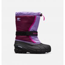 Sorel - Children Flurry Snow Boot - Purple Dahlia, Paisley Purple Size 34 EU - Unisex